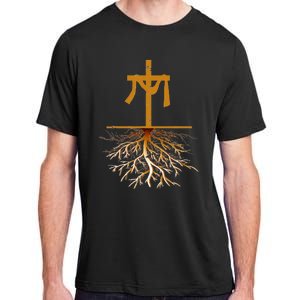 Christianity Cross Jesus Christ Devotee Jesus Christ Adult ChromaSoft Performance T-Shirt