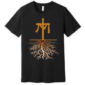 Christianity Cross Jesus Christ Devotee Jesus Christ Premium T-Shirt