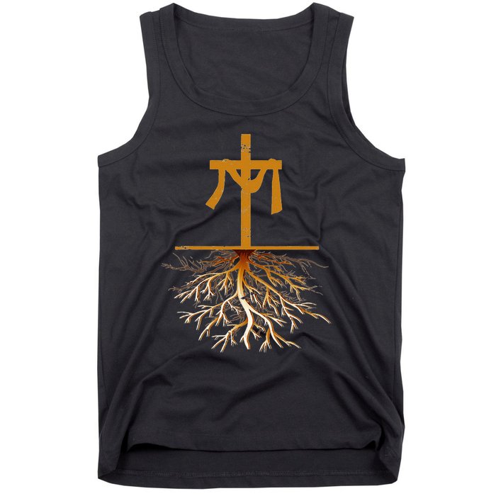 Christianity Cross Jesus Christ Devotee Jesus Christ Tank Top