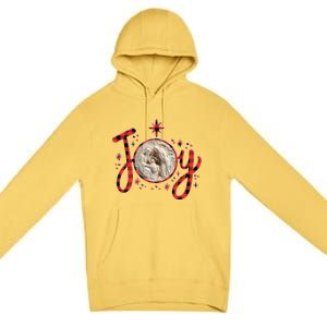 Christian Christmas Joy Jesus Nativity Scene Faith Family Premium Pullover Hoodie