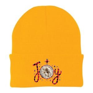 Christian Christmas Joy Jesus Nativity Scene Faith Family Knit Cap Winter Beanie