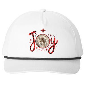 Christian Christmas Joy Jesus Nativity Scene Faith Family Snapback Five-Panel Rope Hat