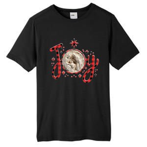 Christian Christmas Joy Jesus Nativity Scene Faith Family Tall Fusion ChromaSoft Performance T-Shirt