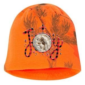 Christian Christmas Joy Jesus Nativity Scene Faith Family Kati - Camo Knit Beanie