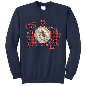 Christian Christmas Joy Jesus Nativity Scene Faith Family Sweatshirt