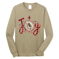 Christian Christmas Joy Jesus Nativity Scene Faith Family Long Sleeve Shirt