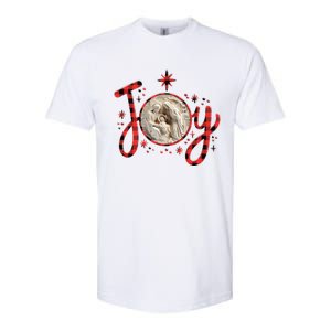 Christian Christmas Joy Jesus Nativity Scene Faith Family Softstyle CVC T-Shirt