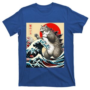 Catzilla Cat Japanese Art Funny Cat Gifts T-Shirt