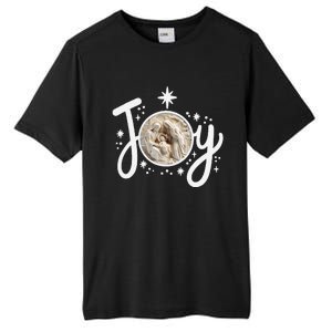 Christian Christmas Joy Jesus Nativity Scene Faith Family Tall Fusion ChromaSoft Performance T-Shirt