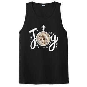 Christian Christmas Joy Jesus Nativity Scene Faith Family PosiCharge Competitor Tank