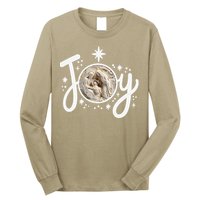 Christian Christmas Joy Jesus Nativity Scene Faith Family Long Sleeve Shirt