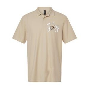 Christian Christmas Joy Jesus Nativity Scene Faith Family Softstyle Adult Sport Polo