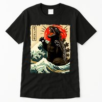 Catzilla Cat Japanese Art Funny Cat Tall T-Shirt