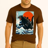 Catzilla Cat Japanese Art Cat Gift Performance Shirt