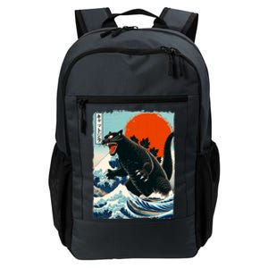 Catzilla Cat Japanese Art Cat Gift Daily Commute Backpack