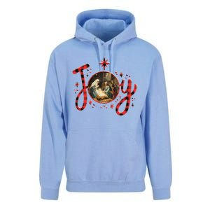 Christian Christmas Joy Jesus Nativity Scene Faith Family Unisex Surf Hoodie