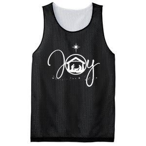 Christian Christmas Joy Jesus Nativity Scene Faith Mesh Reversible Basketball Jersey Tank