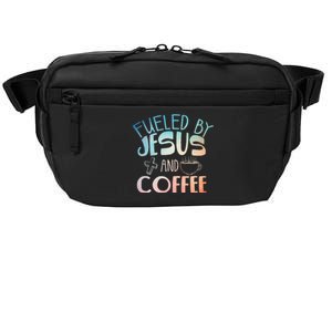 Cool Coffee & Jesus Christian Coffee Lover Crossbody Pack