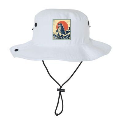 Catzilla Cat Japanese Art Funny Cat Bucket Hat