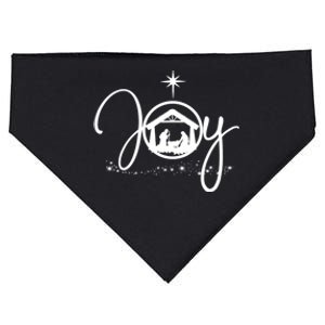 Christian Christmas Joy Jesus Nativity Scene Faith USA-Made Doggie Bandana