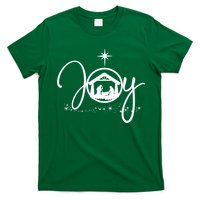 Christian Christmas Joy Jesus Nativity Scene Faith T-Shirt