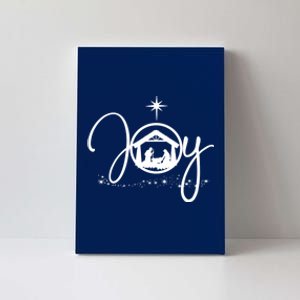 Christian Christmas Joy Jesus Nativity Scene Faith Canvas