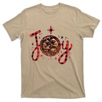 Christian Christmas Joy Jesus Nativity Scene Faith Family T-Shirt