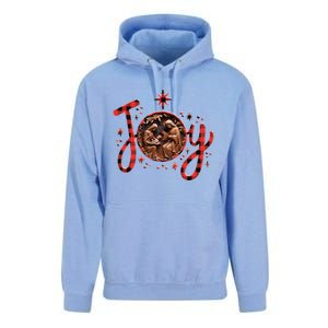 Christian Christmas Joy Jesus Nativity Scene Faith Family Unisex Surf Hoodie