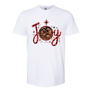 Christian Christmas Joy Jesus Nativity Scene Faith Family Softstyle CVC T-Shirt