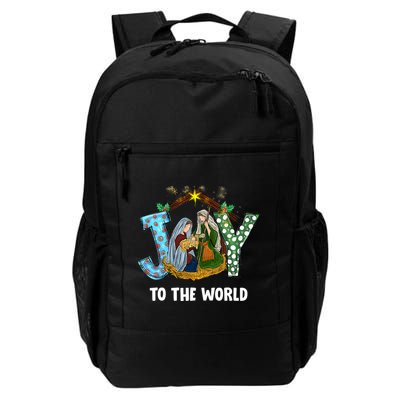 Christian Christmas Joy Jesus Nativity Scene Faith Gift Backpack