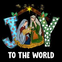 Christian Christmas Joy Jesus Nativity Scene Faith Gift 16 in Basic Backpack