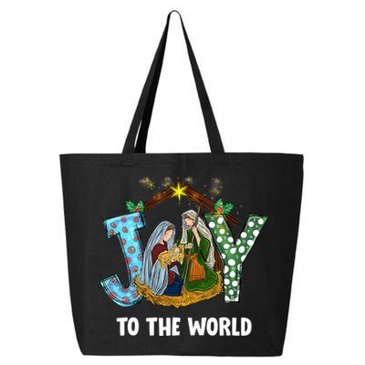 Christian Christmas Joy Jesus Nativity Scene Faith Gift 25L Jumbo Tote