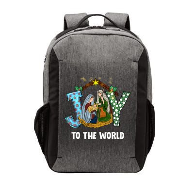 Christian Christmas Joy Jesus Nativity Scene Faith Gift Vector Backpack