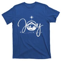 Christian Christmas Joy Jesus Nativity Scene Faith Gift Meaningful Gift T-Shirt