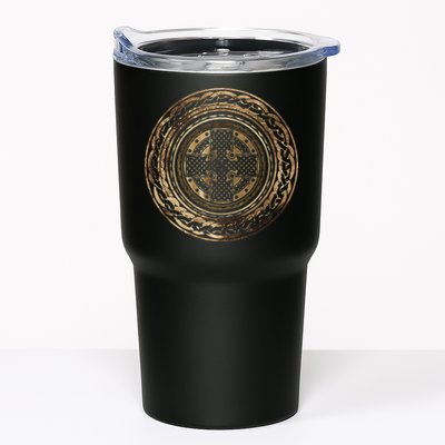 Celtic Cross Knot Irish Scottish Shield Warrior Graphic Tumbler