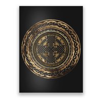 Celtic Cross Knot Irish Scottish Shield Warrior Graphic Poster