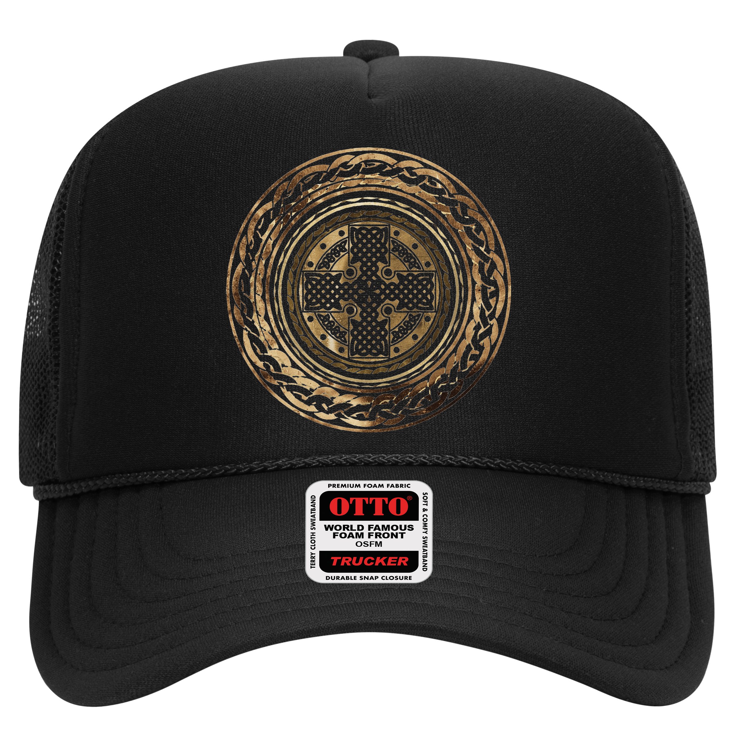 Celtic Cross Knot Irish Scottish Shield Warrior Graphic Hat
