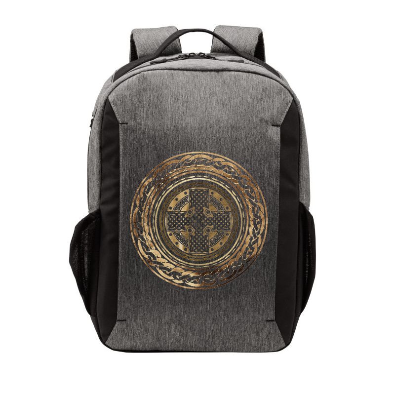 Celtic Cross Knot Irish Scottish Shield Warrior Graphic Vector Backpack
