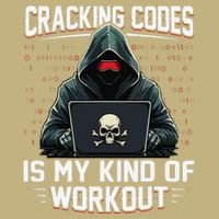 Cracking Codes Kind Of Workout Funny Cybersecurity Hacker Cooling Performance Long Sleeve Crew
