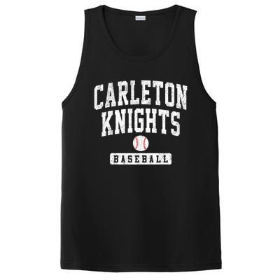 Carleton College Knights Baseball Arch Vintage Design PosiCharge Competitor Tank