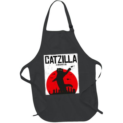 Catzilla Cat Kitten Feline Kitty Outfit Japan Movie Apron