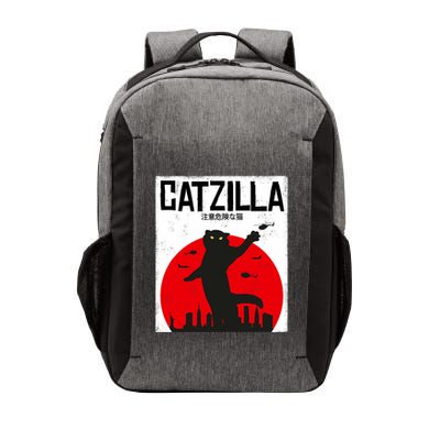 Catzilla Cat Kitten Feline Kitty Outfit Japan Movie Vector Backpack