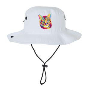 Colorful Cute Kitten Face Legacy Cool Fit Booney Bucket Hat