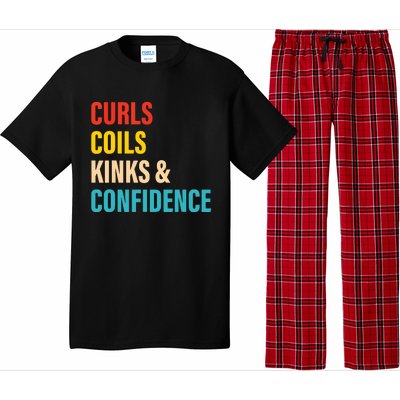 Curls Coils Kinks Confidence Apparel Pajama Set