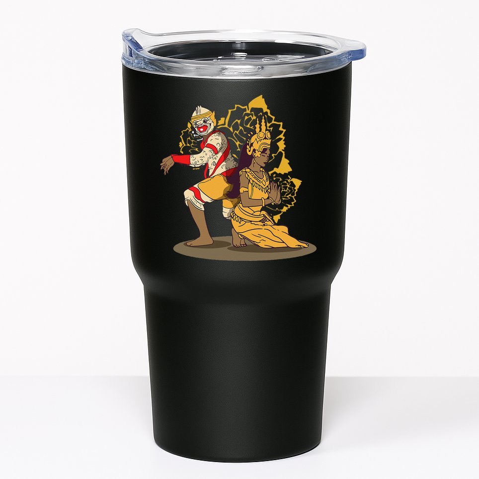 Cambodia Cambodian Khmer Traditional Dance Reamker Apsara Tumbler