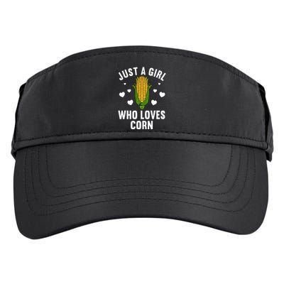 Cute Corn Kernel Corn Cob Lovers Adult Drive Performance Visor
