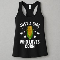 Cute Corn Kernel Corn Cob Lovers Womens Tank Top