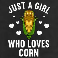 Cute Corn Kernel Corn Cob Lovers Golf Towel