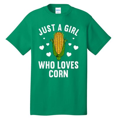 Cute Corn Kernel Corn Cob Lovers Tall T-Shirt