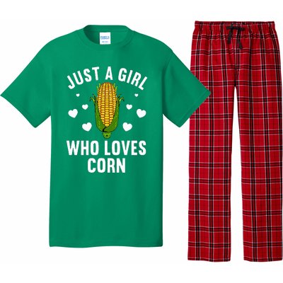 Cute Corn Kernel Corn Cob Lovers Pajama Set